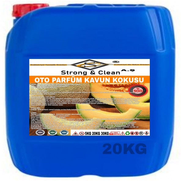 Oto Parfüm Kavun Kokulu 20KG ürün görseli 1