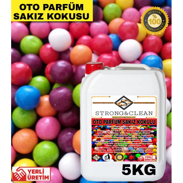 Oto Parfüm Sakız Kokulu 5KG ürün görseli 1