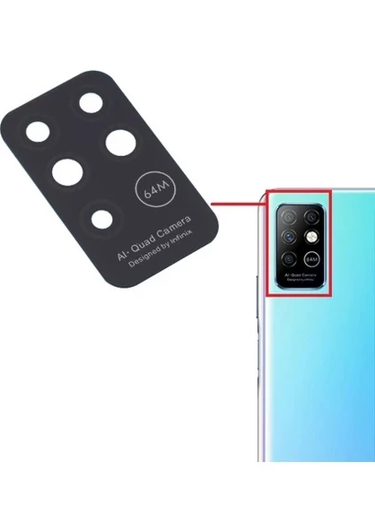 İNFİNİX NOTE 8İ Arka Kamera Lensi ürün görseli 1