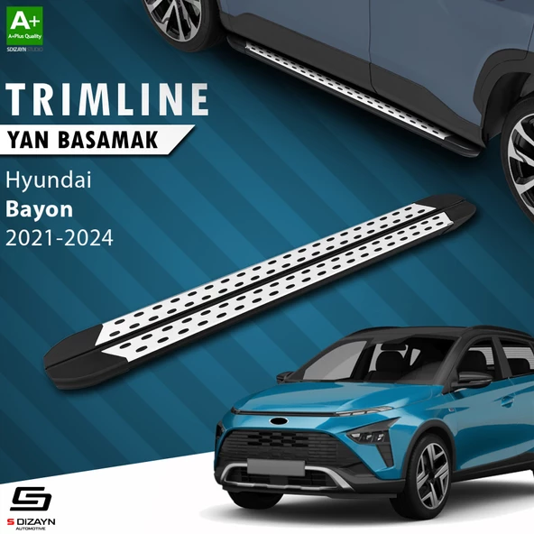 Hyundai Bayon TrimLine Gri Yan Basamak 2021 2022 2023 2024 ürün görseli 1