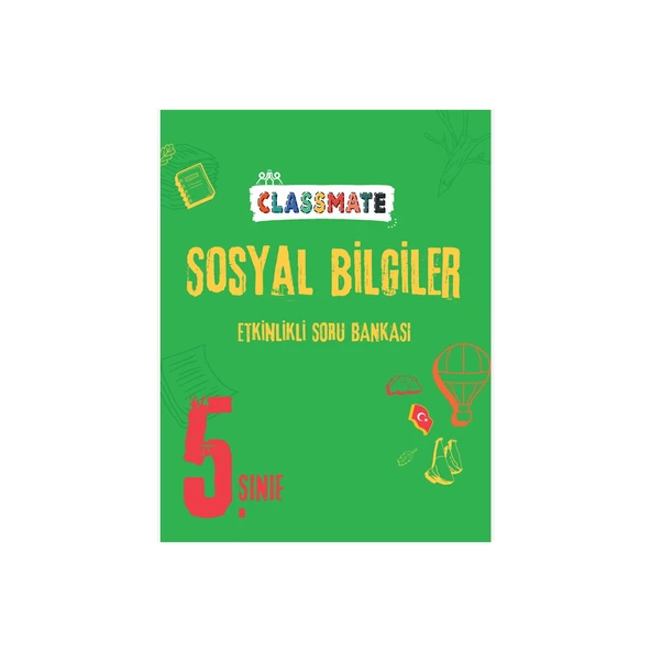 5. Sınıf Classmate Sosyal Bilgiler Etkinlikli Sor ürün görseli 1