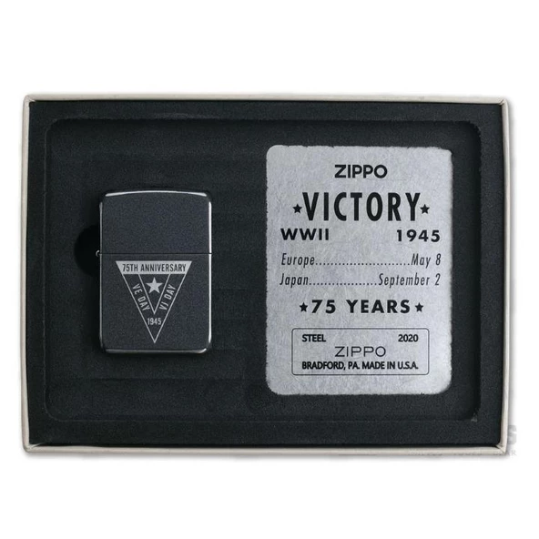 Zippo 49264-000002 Pl49264 Vevj Design 75Th Anniv Çakmak ürün görseli 1