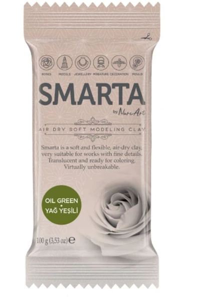 Smarta Modelleme Hamuru 100gr Yağ Yeşili ürün görseli 1