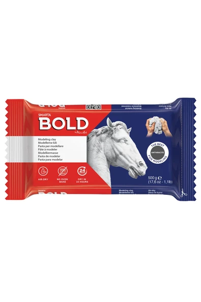 Smarta BOLD Seramik Hamuru 500gr - Antrasit - Resim 2