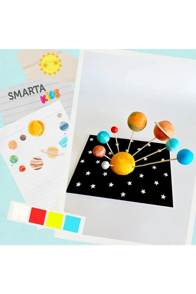 Smarta ™ Modelleme Hamuru 100gr - Mavi - Resim 4