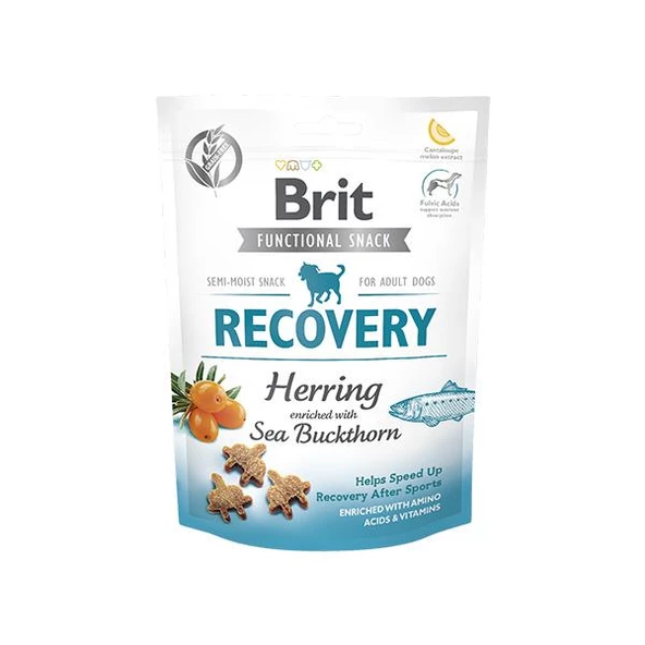 Brit Recovery Glutensiz Vitamin ve Amino Asit İçeren Ringa Balıklı Köpek Ödül Maması 150 gr ürün görseli 1