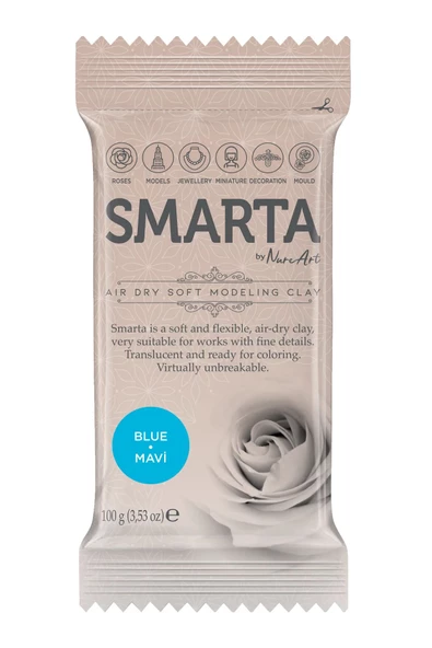 Smarta ™ Modelleme Hamuru 100gr - Mavi ürün görseli 1
