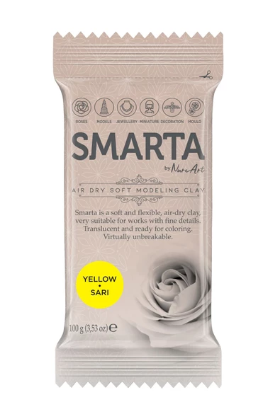 Smarta ™ Modelleme Hamuru 100gr - Sarı ürün görseli 1