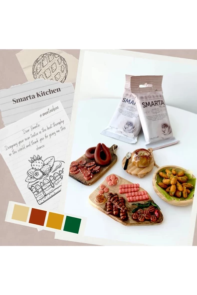 Smarta ™ Modelleme Hamuru 100gr - Bordo - Resim 3