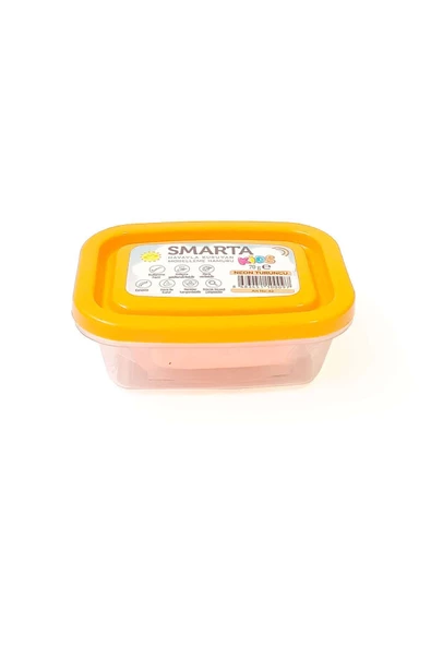 Smarta Kids Havayla Kuruyan Modelleme Hamuru 70gr Neon Turuncu ürün görseli 1