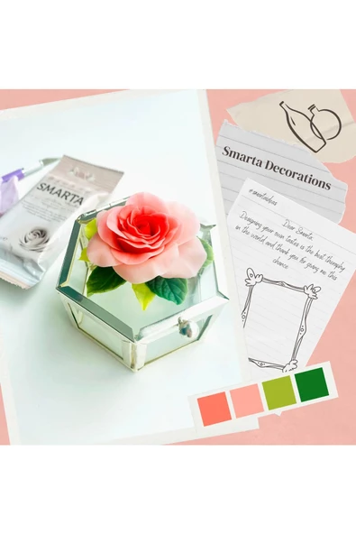Smarta ™ Modelleme Hamuru 100gr - Pembe - Resim 2