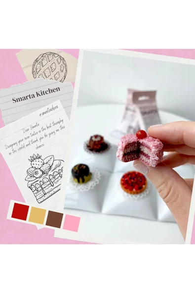 Smarta ™ Modelleme Hamuru 100gr - Pembe - Resim 3