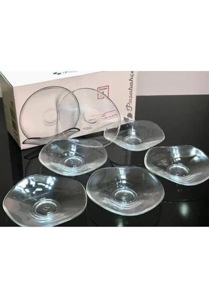 Paşabahçe 54631 Dantel 6'lı Çay Tabağı ürün görseli 1