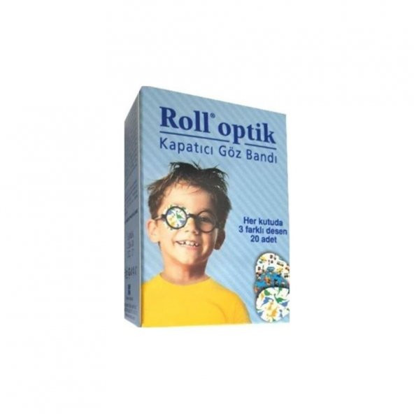 Roll Optik Kapatıcı Göz Bandı Erkek 20 Adet ürün görseli 1