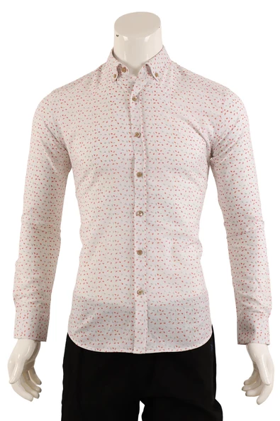 Uzun Kol Slim Fit Gömlek ürün görseli 1