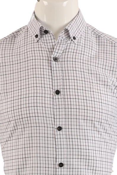 Uzun Kol Slim Fit Gömlek - Resim 4