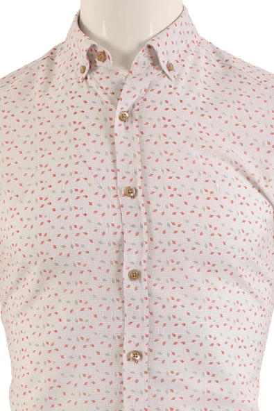 Uzun Kol Slim Fit Gömlek - Resim 4