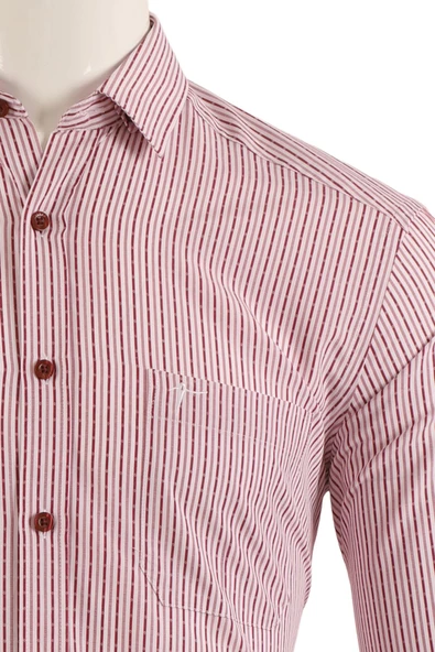 Uzun Kol Slim Fit Gömlek - Resim 9
