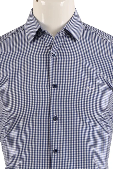 Uzun Kol Slim Fit Gömlek - Resim 12