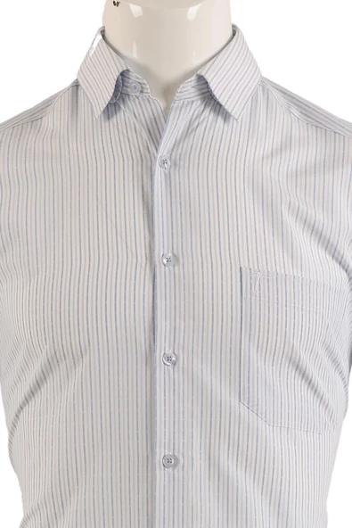 Uzun Kol Slim Fit Gömlek - Resim 12