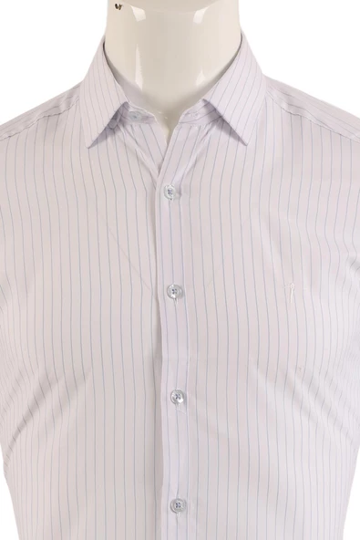Uzun Kol Slim Fit Gömlek - Resim 8