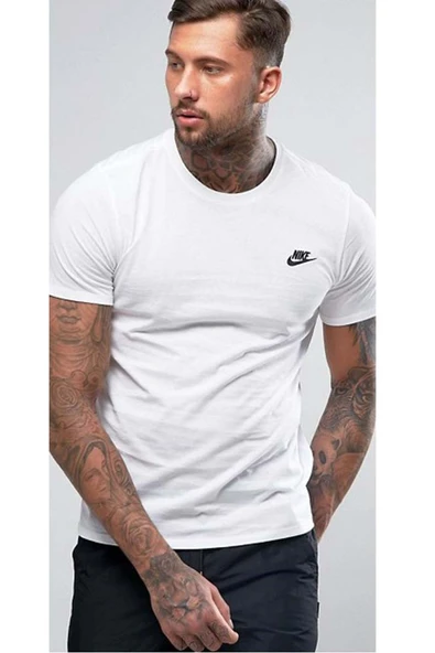 Nike Erkek T-shirt - M Nsw Tee Club Embrd Ftra - 827021-100 ürün görseli 1