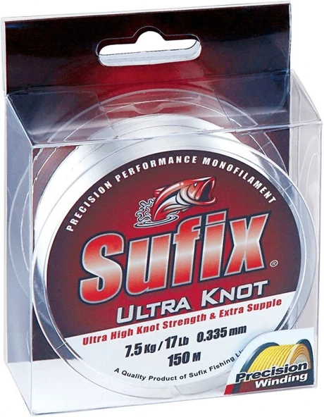 Sufıx Ultra Knot Whıte Silikonlu Olta Misina Serisi 150M  Kalınlık MM - 0.35 MM ürün görseli 1