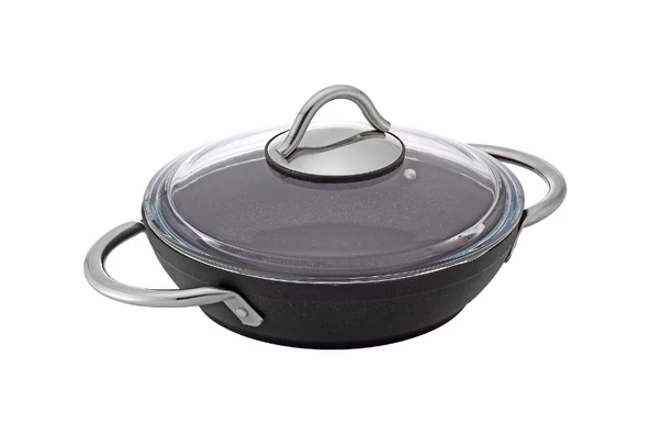 Bonera Pro Plus Güveç 18 Cm Kapaklı Omlet Tava - Resim 2