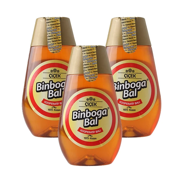 Binboğa Çiçek Balı 325 gr Pet x 3 Adet ürün görseli 1