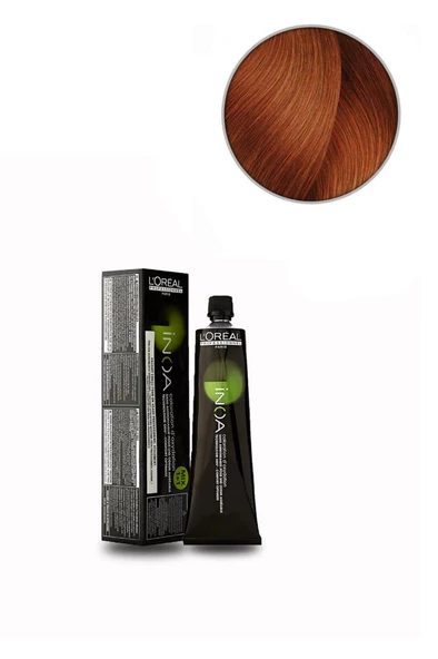 Loreal Professionnel Inoa 7.44 Kumral Yoğun Bakır 60 gr Saç Boyası ürün görseli 1