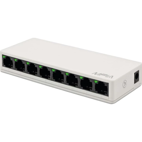 8 Port Ethernet Swich 10/100MBPS1 giriş 7 çıkış ürün görseli 1