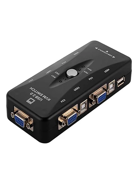 Usb 2.0 Kvm Switch Vga 4 Port - Resim 3