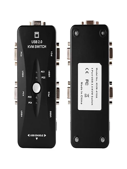Usb 2.0 Kvm Switch Vga 4 Port - Resim 6