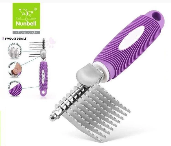 NUNBELL KITIK AÇIÇI VE TÜY TARAMA TARAGI ürün görseli 1
