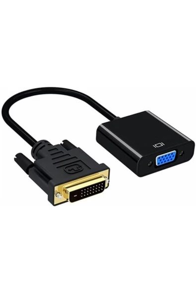 Dvi Vga Dvi To Vga Aktif Dönüştürücü Kablo (dvı-d Erkek - Vga) ürün görseli 1