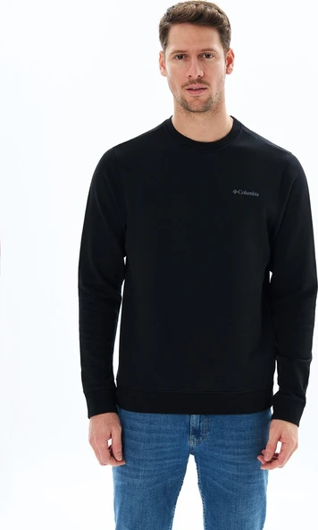 Columbia Csc M Basic Crew Erkek Sweatshirt (kalın pamuk) - Resim 4