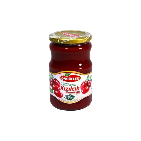Öncüller Kızılcık Marmelatı 630 gr ürün görseli 1