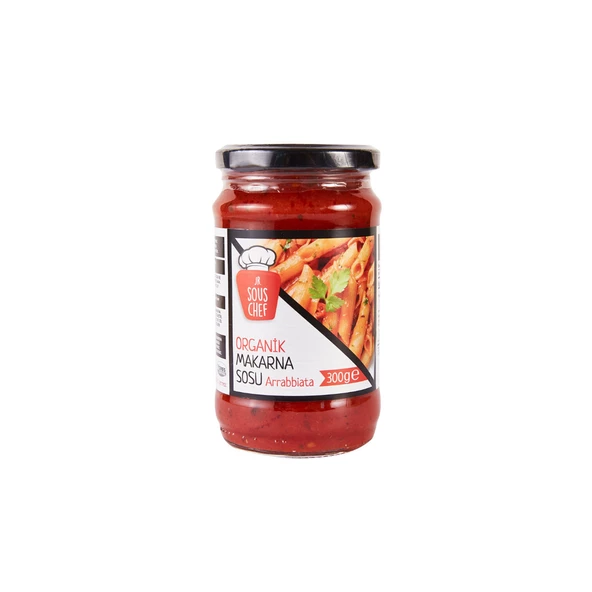 Jr. Sous Chef Organik Makarna Sosu Arrabbiata 300 gr ürün görseli 1