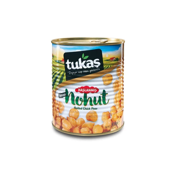 Tukaş Haşlanmış Nohut 800 gr ürün görseli 1