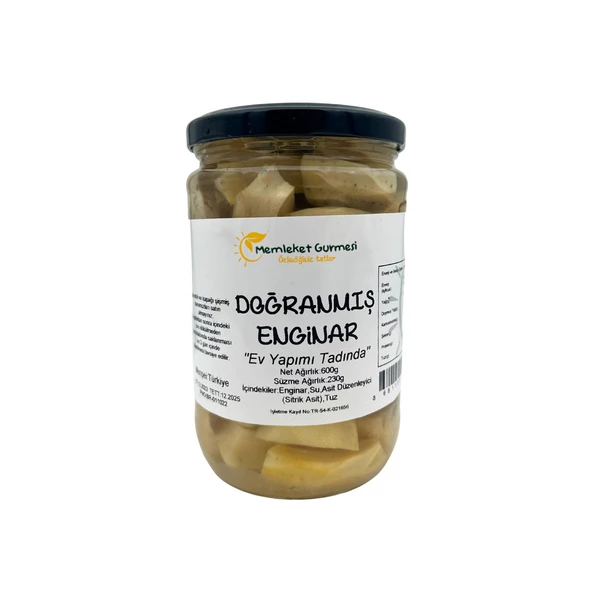 Enginar Doğranmış Konserve 600 gr (660 cc) ürün görseli 1