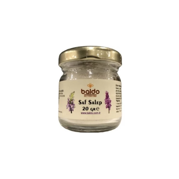 Baldo Saf Salep 20 gr ürün görseli 1