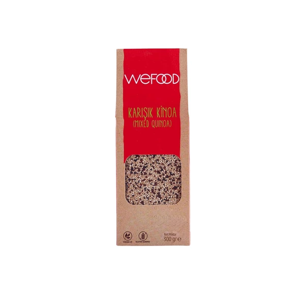 Wefood Karışık Kinoa 300 gr ürün görseli 1