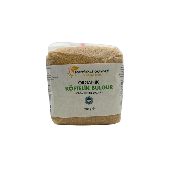 Organik Köftelik Bulgur 500 gr MG 1 ADET ürün görseli 1