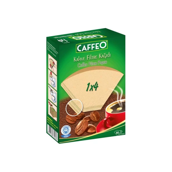 Caffeo 1x4 Filtre Kahve Kağıdı 80 Adet ürün görseli 1