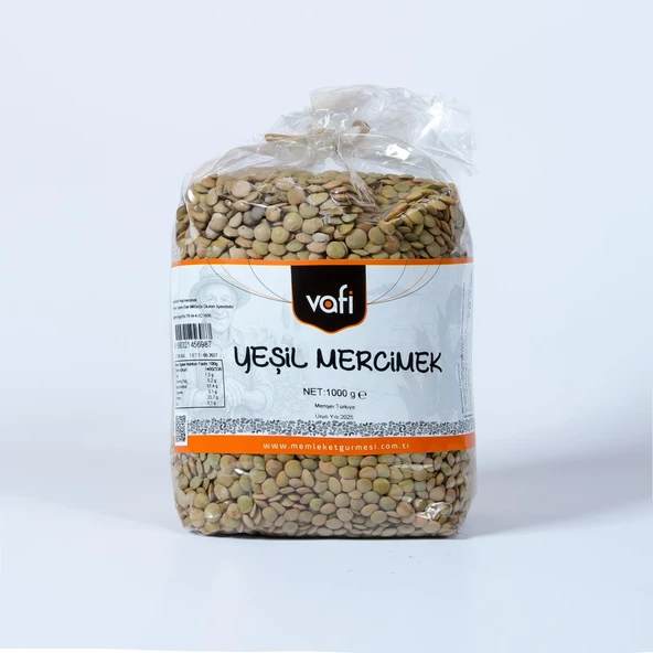 Yozgat Yeşil Mercimek 1000 g 1 ADET ürün görseli 1