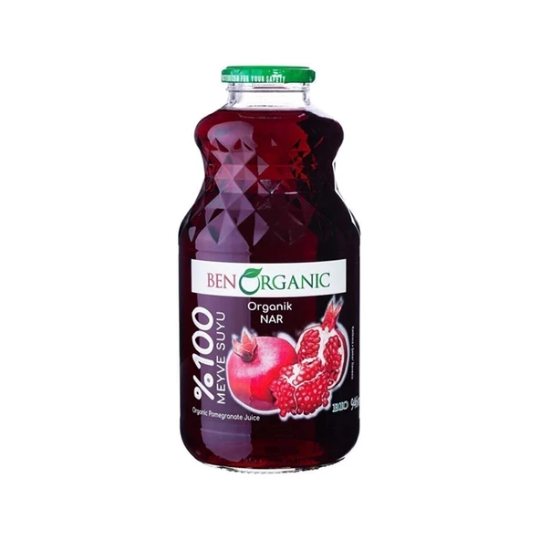 Benorganik Organik Nar Suyu 946 ml ürün görseli 1