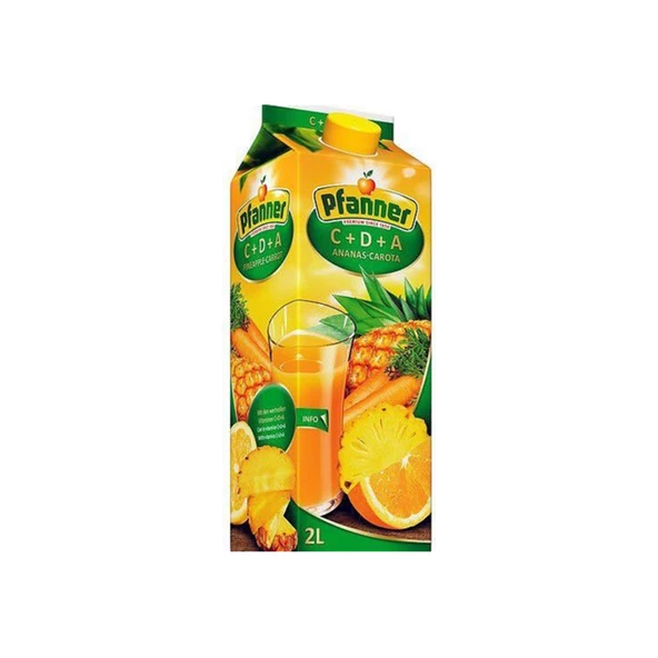 Pfanner C+D+A Meyve Suyu 2 lt ürün görseli 1