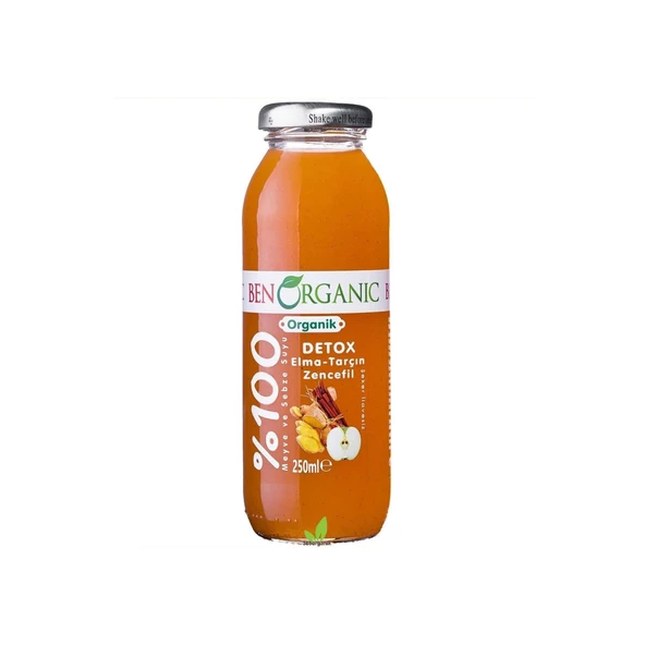 Benorganik Organik Detox Suyu 250 ml ürün görseli 1