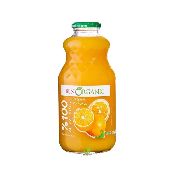 Benorganik Organik Portakal Suyu 946 ml ürün görseli 1
