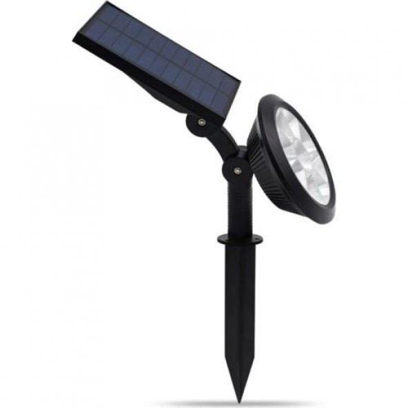 Cata ct-7320 solar 18w bahçe aydınlatma amber renk ürün görseli 1